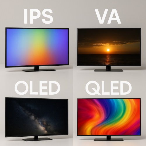 Матриці телевізорів: IPS, VA, OLED і QLED простими словами