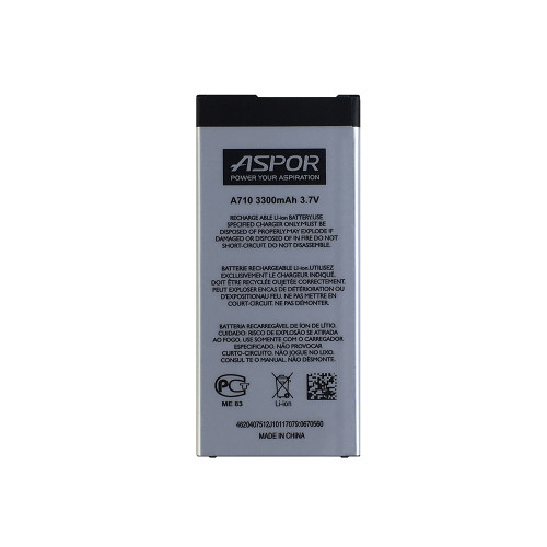 Акумулятор Aspor EB-BA710ABE для Samsung A710/A7 2016