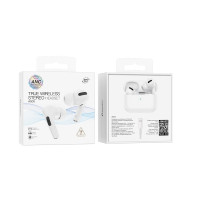 Bluetooth навушники Avantis A505 ANC Noise TWS- білий