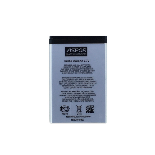 Акумулятор Aspor AB463651B для Samsung S3650/C3322/S5610
