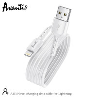 Кабель Avantis A111 Novel USB – Lightning- білий