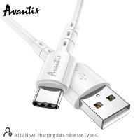 Кабель Avantis A112 Novel USB – Type-C- білий