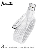 Кабель Avantis A112 Novel USB – Type-C- білий