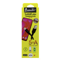 Кабель Avantis AC-75i Super Flash USB – Lightning- білий