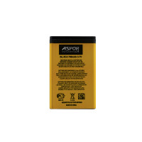 Акумулятор Aspor Lite BL-5CA для Nokia 100/101/1110/1110i/1112/1200/1209/1680C