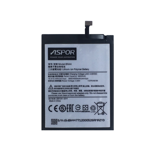 Аккумулятор Aspor BN44 для Xiaomi Redmi 5 Plus