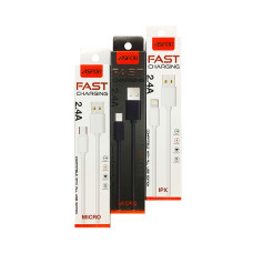 Кабель Aspor A103 Eco USB – Micro 2.1A/1.2м- белый
