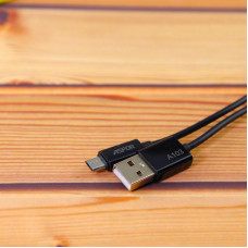 Кабель Aspor A103 Eco USB – Micro 2.1A/1.2м- черный
