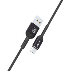 Кабель Aspor A123 USB – Type-C 2.1A/1.2м- черный