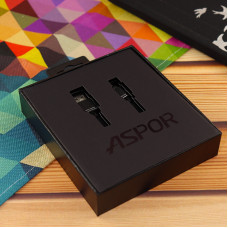 Кабель Aspor A135 Nylon USB – Micro 2.4A/1.2м- черный