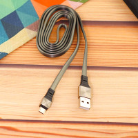 Кабель Aspor A158 Silicone USB – Micro 2.4 A 1.2м- графітовий