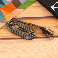 Кабель Aspor A160 Silicone USB – Type-C 2.4A/1.2м- графит