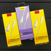 Кабель Aspor AC-01 Plus USB – Micro 2.1A/2м- білий