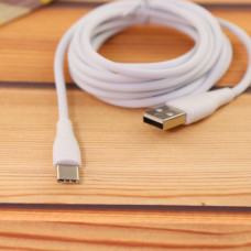 Кабель Aspor AC-03 Plus USB – Type-C 2.1A/2м- белый
