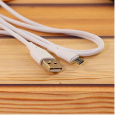 Кабель Aspor AC-05 USB – Micro 2.4A/1м- белый