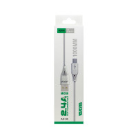 Кабель Aspor AC-05 USB – Micro 2.4A/1м- білий