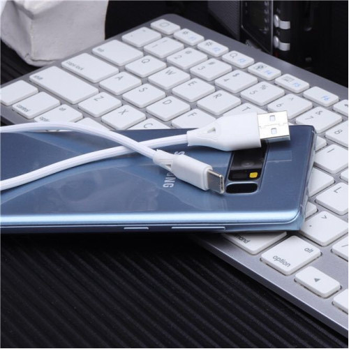Кабель Aspor AC-07 USB – Type-C 2.4A/1м- білий