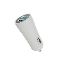 Автомобільний зарядний пристрій Aspor A902C (2USB/2.4A) + USB кабель Micro- білий