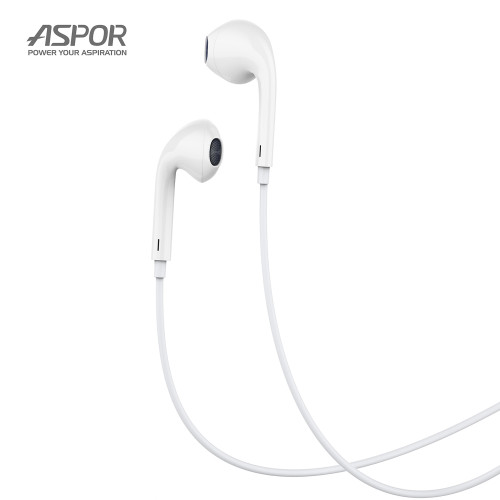 Навушники з мікрофоном Aspor A215 (Type-C)- білий
