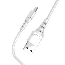 Кабель Aspor A101L Lightning Fast Charge 3A/2м- білий