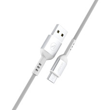 Кабель Aspor A123 USB – Type-C (2.1A/1.2м)- белый