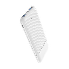 Портативний зарядний пристрій (Повербанк) Aspor A323 10000 mAh (Micro/Type-C/2USB/2.4A/2.4A)- білий