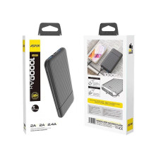 Портативний зарядний пристрій (Повербанк) Aspor A323 10000 mAh (Micro/Type-C/2USB/2.4A/2.4A)- білий