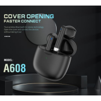 Bluetooth навушники Aspor A608- чорний
