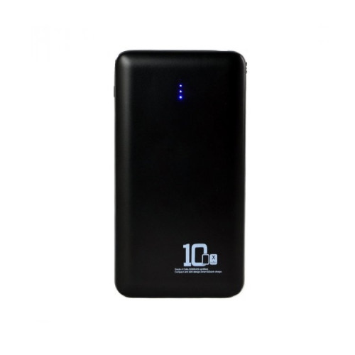 Портативний зарядний пристрій (Повербанк) Aspor A338 10000 mAh- чорний