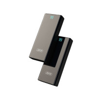 Портативний зарядний пристрій (Повербанк) Aspor A370 10000 mAh- чорний
