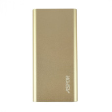 Портативний зарядний пристрій (Повербанк) Aspor A383 10000 mAh- золотий