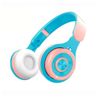 Bluetooth наушники XY-221- голубой