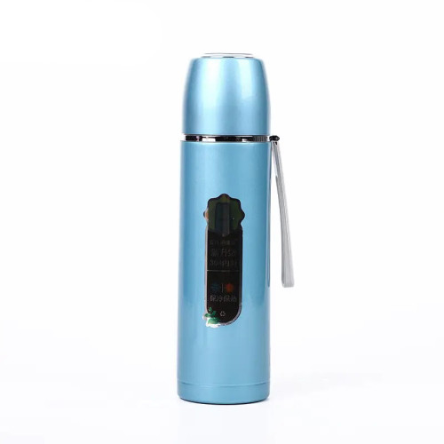 Термос 450ml Hoaor HX5955- голубой