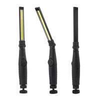 Ліхтар для кемпінгу BL-W55 + COB (180º на 180º/магніт/microUSB/Li-Ion)- чорний