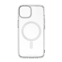 Чохол накладка Silicone Clear Case Full MagSafe для iPhone 13- clear