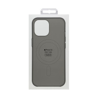Чохол накладка Silicone Clear Case Full MagSafe для iPhone 14- grey