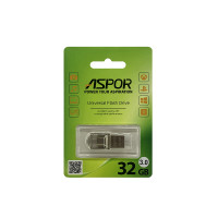 USB Flash Aspor AR104 Type-C 3.0 32GB- серебро