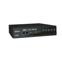 Цифровой телевизионный приемник Aspor A603 (DVB-T2) – черный