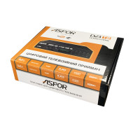 Цифровой телевизионный приемник Aspor A603 (DVB-T2) – черный