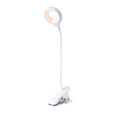 Настільна лампа з акумулятором SB-830E LED Flexible Clip (700mAh/5V/5W)- білий