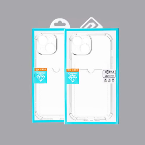 Чохол накладка Shockproof Card Slots для iPhone 15- прозорий