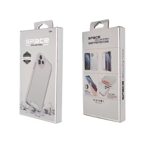 Чохол накладка Space Collection для iPhone 13 Pro Max- прозорий
