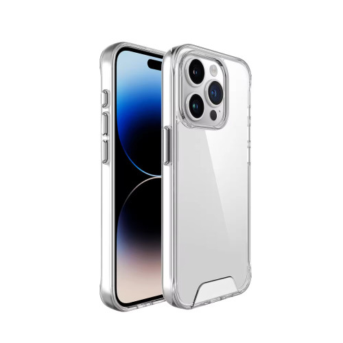 Чохол накладка Space Collection для iPhone 13 Pro Max- прозорий