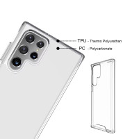 Чохол накладка Space Collection для Samsung S21 Ultra- прозорий