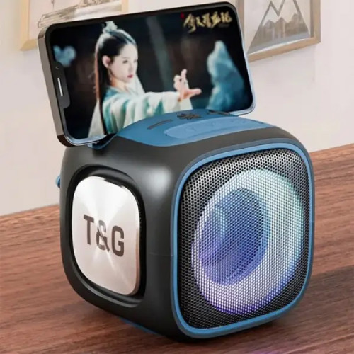Bluetooth колонка TG359 + FM радио- синий