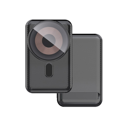 Портативний зарядний пристрій (Повербанк) Aspor A326 Magnetic Wireless 10000mAh (USB/Type-C/22.5W)- чорний