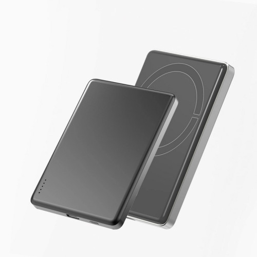 Портативное зарядное устройство (Повербанк) Aspor A381 Magnetic Wireless 5000mAh (Type-C/20W)- серый
