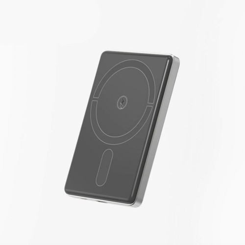 Портативное зарядное устройство (Повербанк) Aspor A381 Magnetic Wireless 5000mAh (Type-C/20W)- серый Портативное зарядное устройство (Повербанк) Aspor A381 Magnetic Wireless 5000mAh (Type-C/20W)- серый