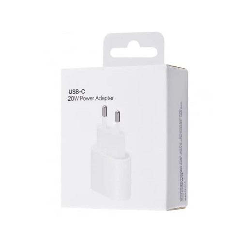 Мережевий зарядний пристрій 20W USB-C (A1692/A2347)- білий