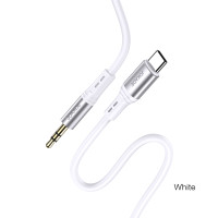 AUX кабель Jokade JA106 3.5мм – Type-C- белый